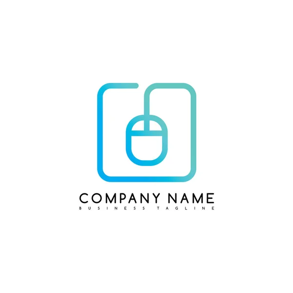 Nome dell'azienda business tagline — Vettoriale Stock