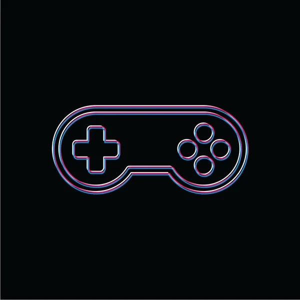 Play station icon — Stock Vector