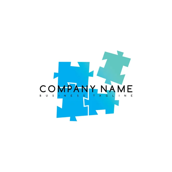 Nombre de la empresa business tagline — Vector de stock