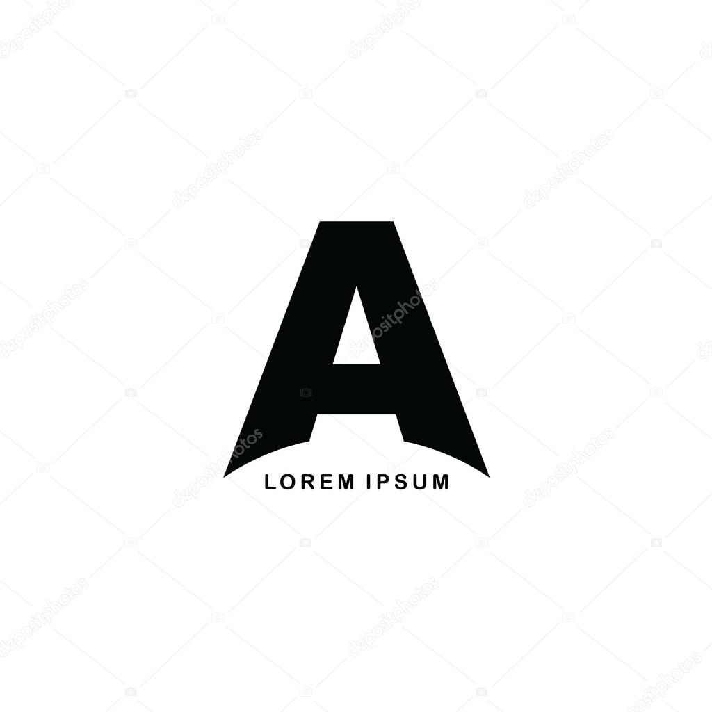 Modern single letter A 