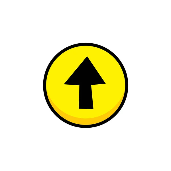 Arrow app icon — Stock Vector