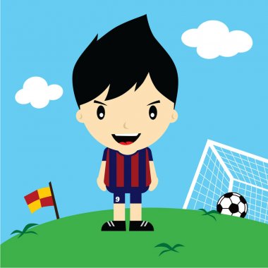karikatür futbolcu 