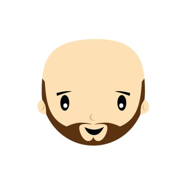 çizgi film yüz sakallı 