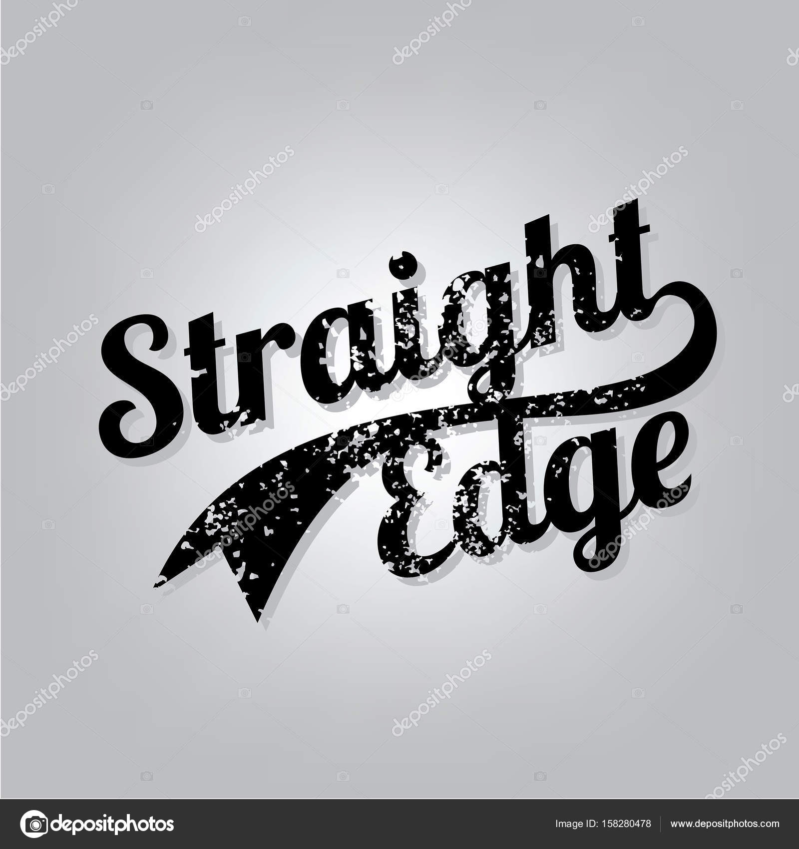 Straight Edge Logo