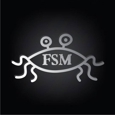 Flying Spaghetti Monster icon clipart