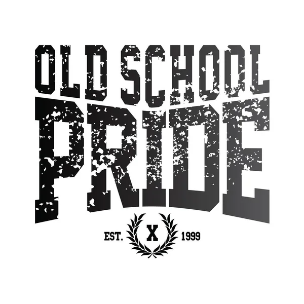 OID School trots Logo — Stockvector