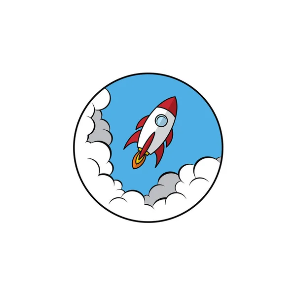 Space ship icon — Stock Vector