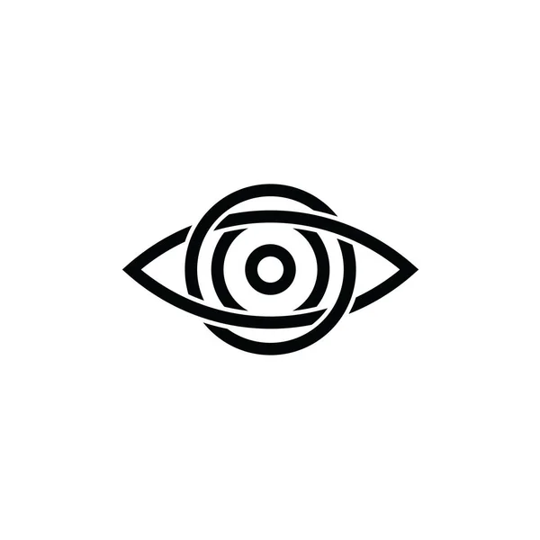Celtic theme eye sign — Stock Vector