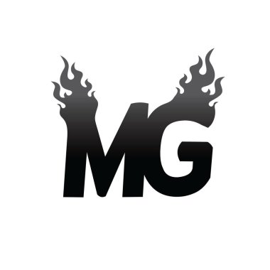 M ve G harfleri ile yangın 