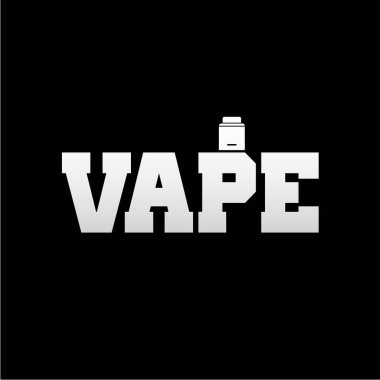 Vape yazı logo
