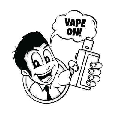 Çemberin dışına arıyorum vape adamla 