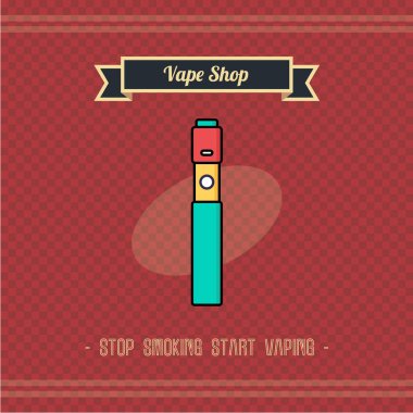 Elektronik taşınabilir Buharlaştırıcı desenle