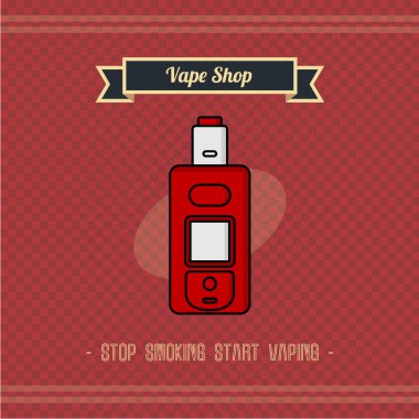 Elektronik taşınabilir Buharlaştırıcı desenle