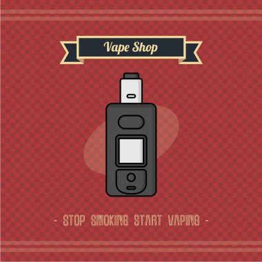 Elektronik taşınabilir Buharlaştırıcı desenle