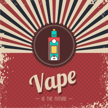 Elektronik taşınabilir Buharlaştırıcı desenle