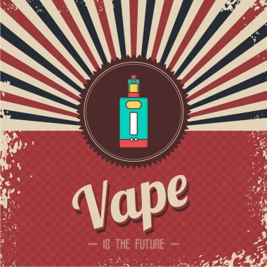 Elektronik taşınabilir Buharlaştırıcı desenle