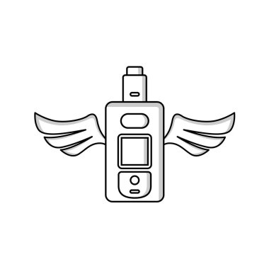 Kanatlı elektronik Buharlaştırıcı 