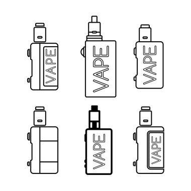 taşınabilir vaporizers kümesi  