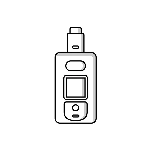 Vaporizer flat icon — Stock Vector