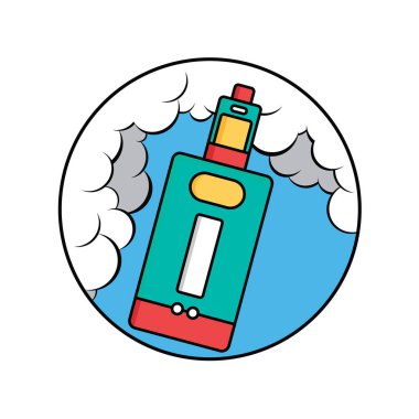 Elektronik taşınabilir Buharlaştırıcı logosu