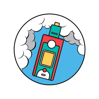 Elektronik taşınabilir Buharlaştırıcı logosu