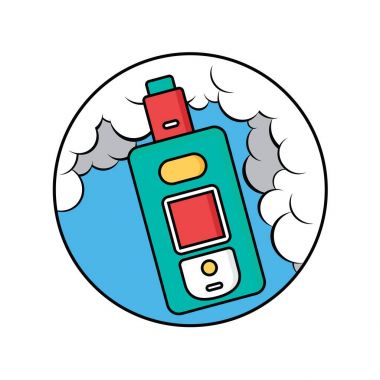 Elektronik taşınabilir Buharlaştırıcı logosu