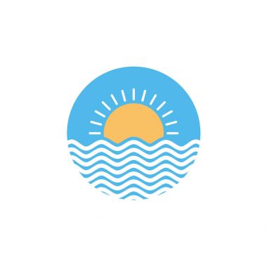 gün batımı logo işareti
