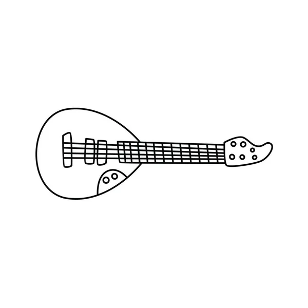 Rock guitar art theme — Stock Vector