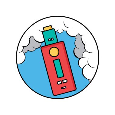 Elektronik taşınabilir Buharlaştırıcı logosu