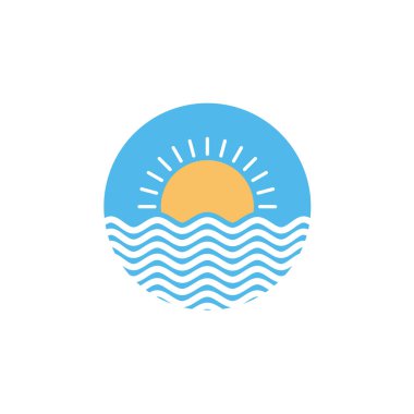 gün batımı logo işareti