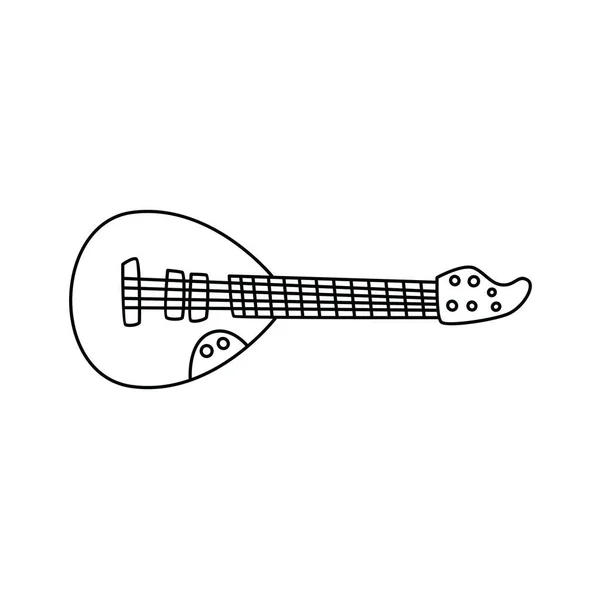 Rock gitaar kunst thema — Stockvector