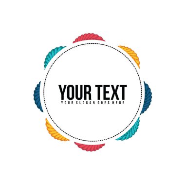 Renkli ip arka planı 