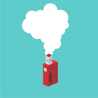 Elektronik taşınabilir Buharlaştırıcı logosu