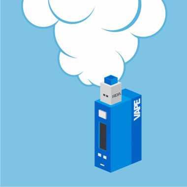 Elektronik taşınabilir Buharlaştırıcı logosu