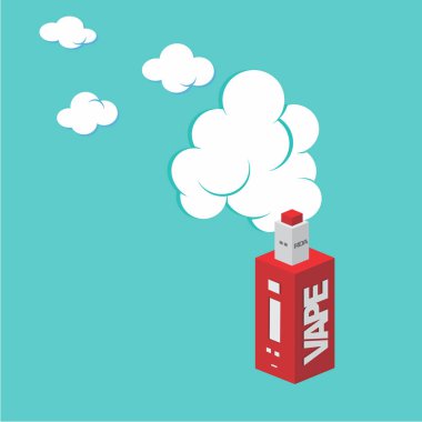 Elektronik taşınabilir Buharlaştırıcı logosu