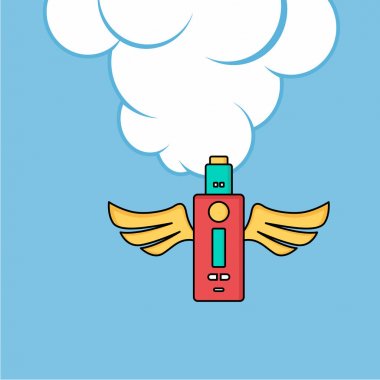 Elektronik taşınabilir Buharlaştırıcı logosu