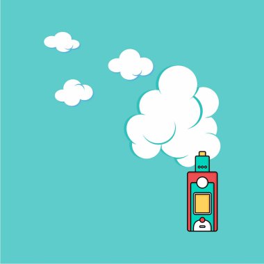 Elektronik taşınabilir Buharlaştırıcı logosu