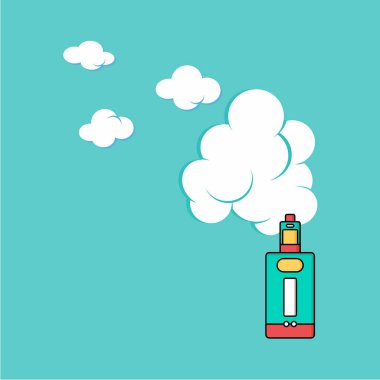 Elektronik taşınabilir Buharlaştırıcı logosu