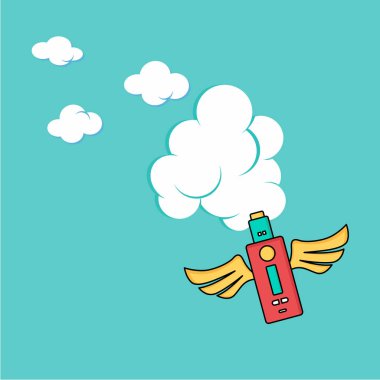 Elektronik taşınabilir Buharlaştırıcı logosu