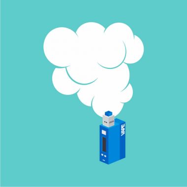 Renkli elektronik taşınabilir Buharlaştırıcı logo