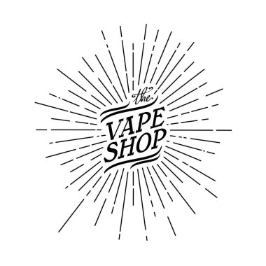 Renkli elektronik taşınabilir Buharlaştırıcı logo