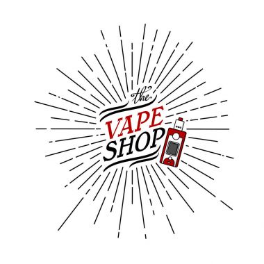 Renkli elektronik taşınabilir Buharlaştırıcı logo