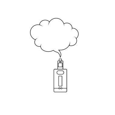 Renkli elektronik taşınabilir Buharlaştırıcı logo