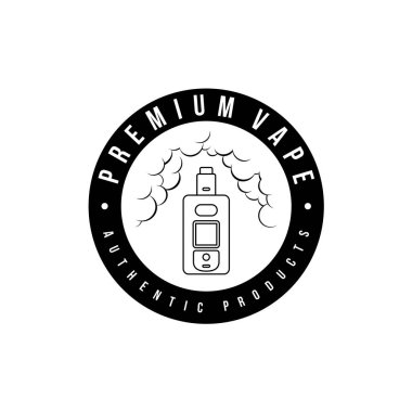 Renkli elektronik taşınabilir Buharlaştırıcı logo