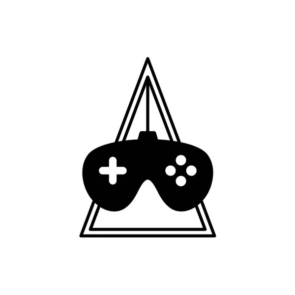 Joystick icono de la consola de juegos — Archivo Imágenes Vectoriales