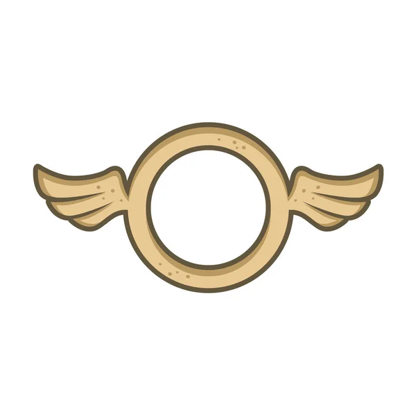 Aviation letter logotype — Stock Vector