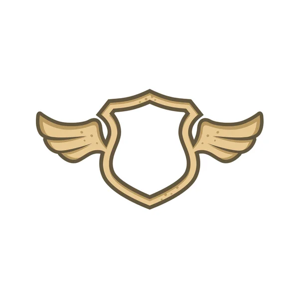 Logotype abstrait aviation — Image vectorielle