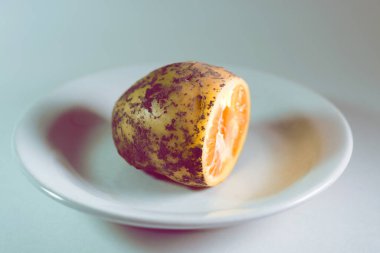 Mandalinalı patatesler..