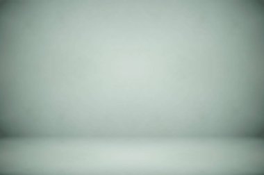 yumuşak mavi ve yeşil duvar ve studio arka plan bulanıklık