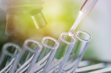 bilimsel deneyler, labaratuar donanımları ve test tüpleri